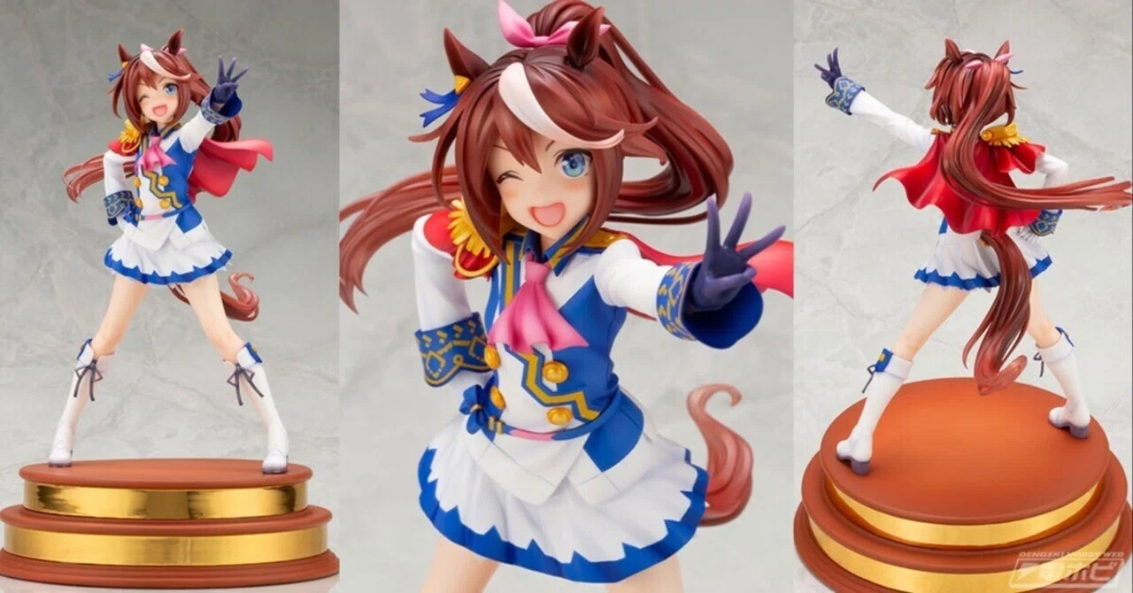 トウカイテイオーウマ娘フィギュアコトブキヤ表情パーツ付き トウカイテイオーウマ娘フィギュアコトブキヤ表情パーツ付き