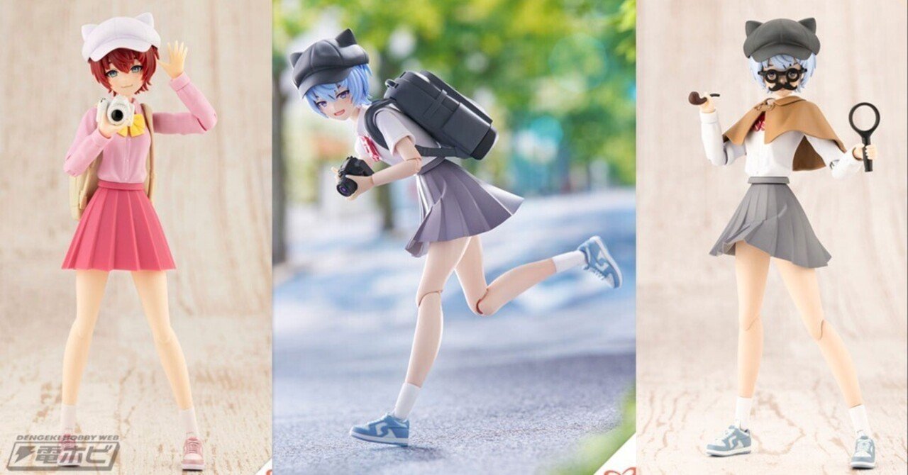 創彩少女庭園』虹村映美がコトブキヤよりプラモデル化！トレードマーク