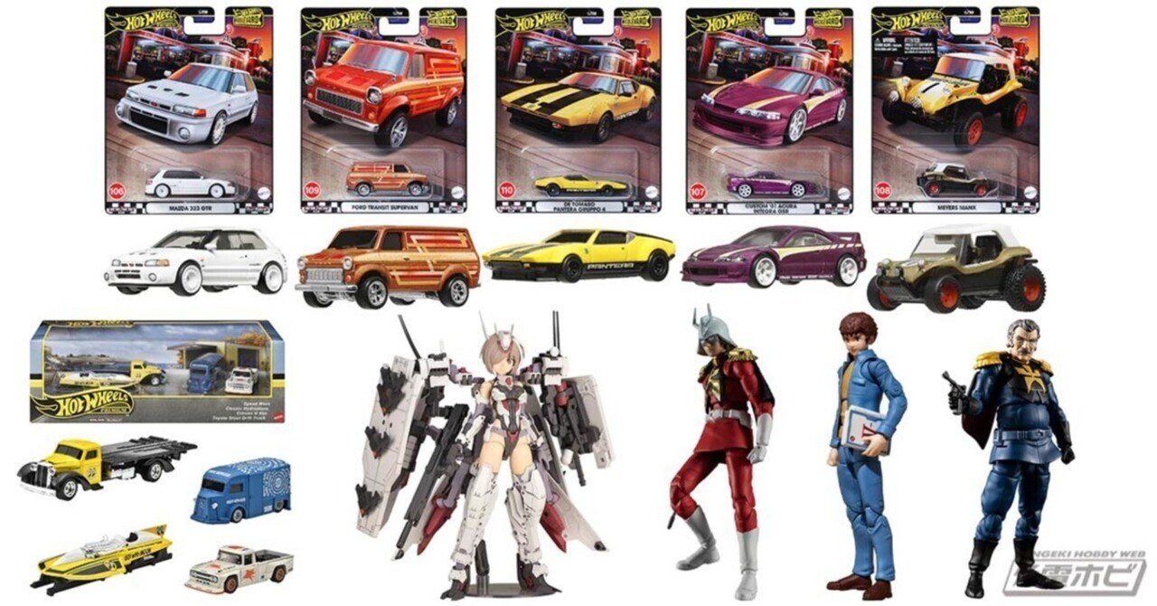 マテル「ホットウィール ブールバード マツダ 323 GTR」などが人気