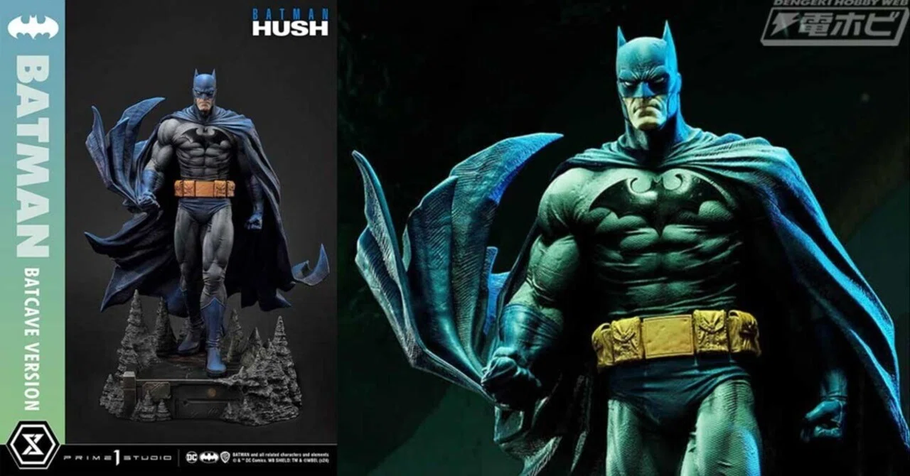 1/4スケールにリサイズされた『バットマン：ハッシュ』バットマンの