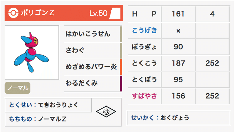 ポケモンusum S15 最高41ポリポリグロス 明日葉 Note ポケモンusum S15 最高41ポリポリグロス 明日葉 Note
