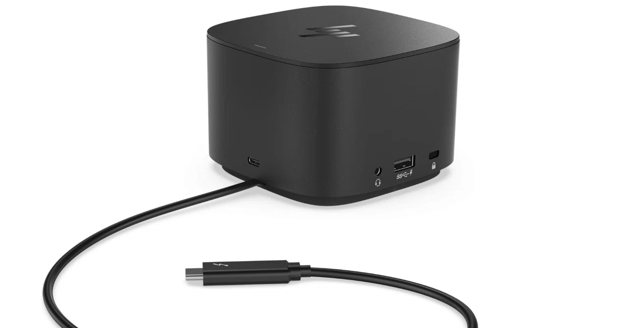 【美品】HP Thunderbolt Dock G2（120Wアダプター付） HP Thunderbolt Dock G2 (120W) レビュー：ノートPCを閉じたまま電源