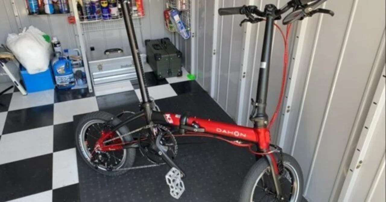 ケーブル這い廻し変更と折り畳みの確認他 カスタムまとめ @ DAHON K3