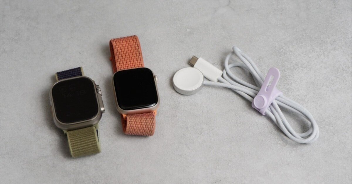 Apple Watch付属のタイプCの充電器、どうやってコンセントで充電