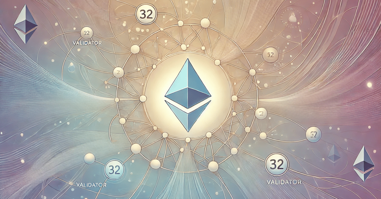 ETH】バリデータという概念の導入｜Project LUCK@暗号資産の会社