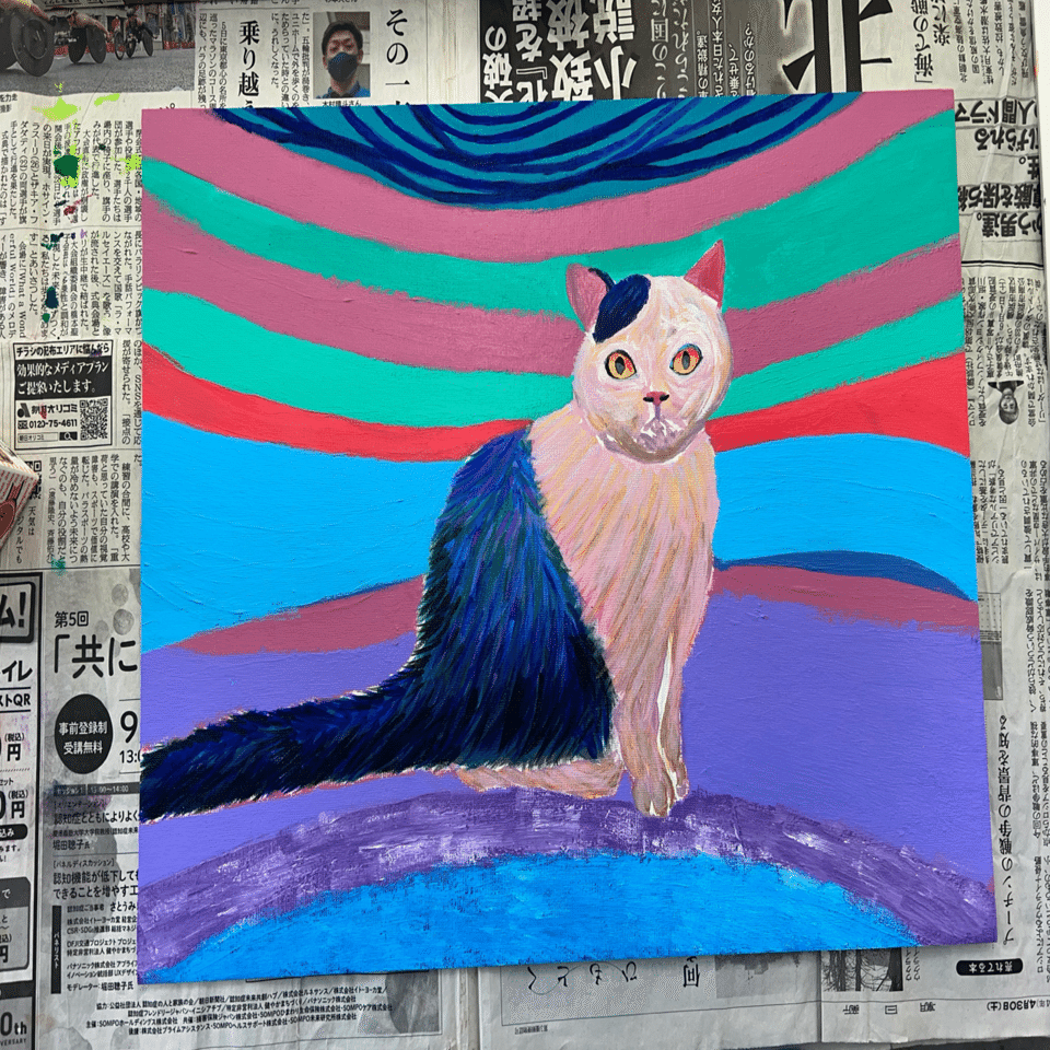 自分で在るために絵を描く｜恭子