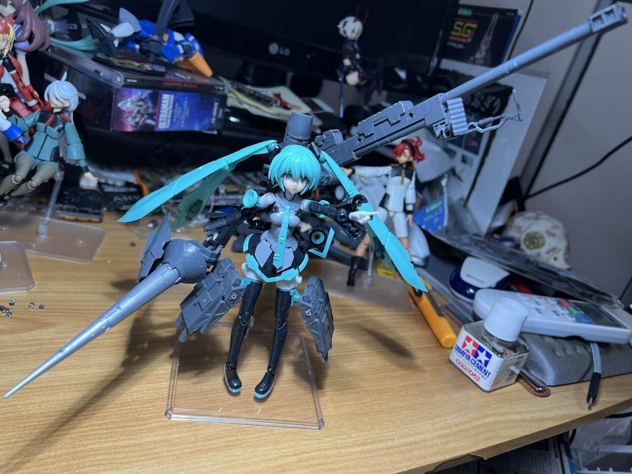 長い砲を持つロボットが好き。ついプラモも長い砲を持たせがちな話