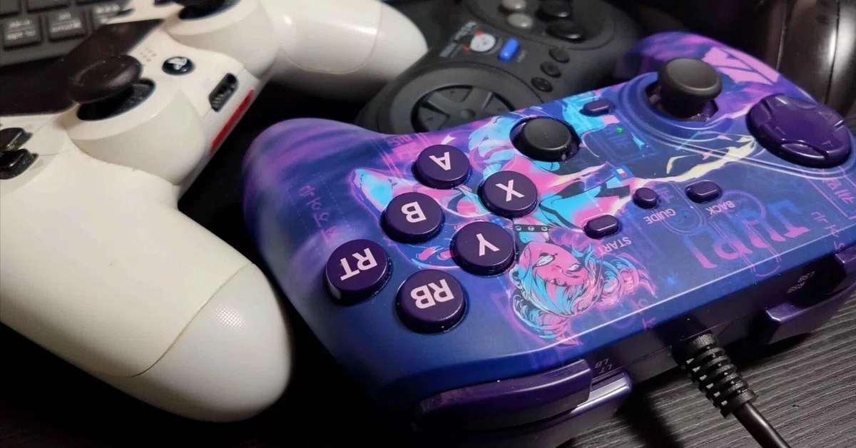 スト6特化 オリジナルアーケードコントローラ やわらげる PS5/PS4/PC