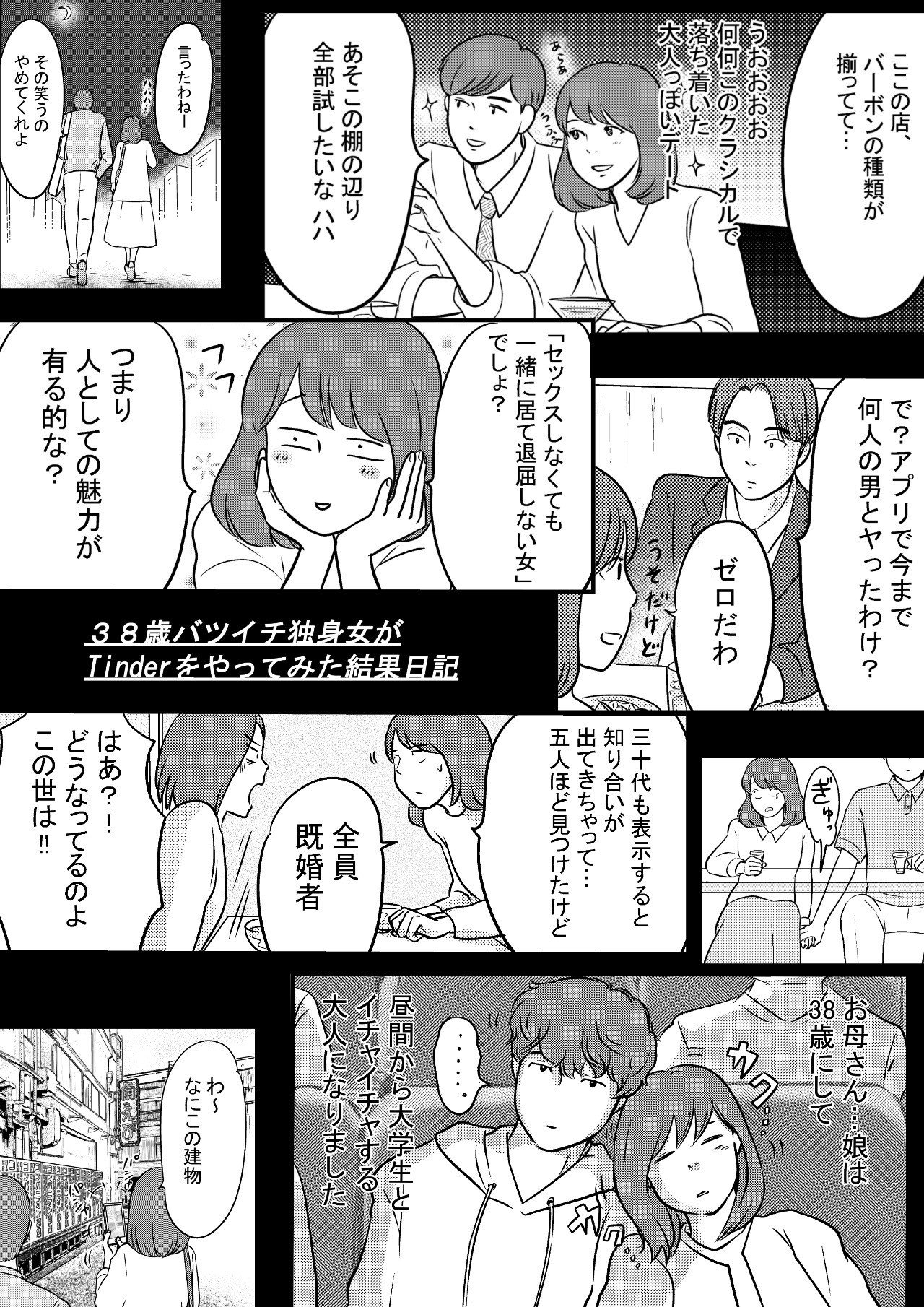 ３８歳バツイチ独身女がティンダーをやってみた結果日記シーズン１連載開始します 松本千秋 Note