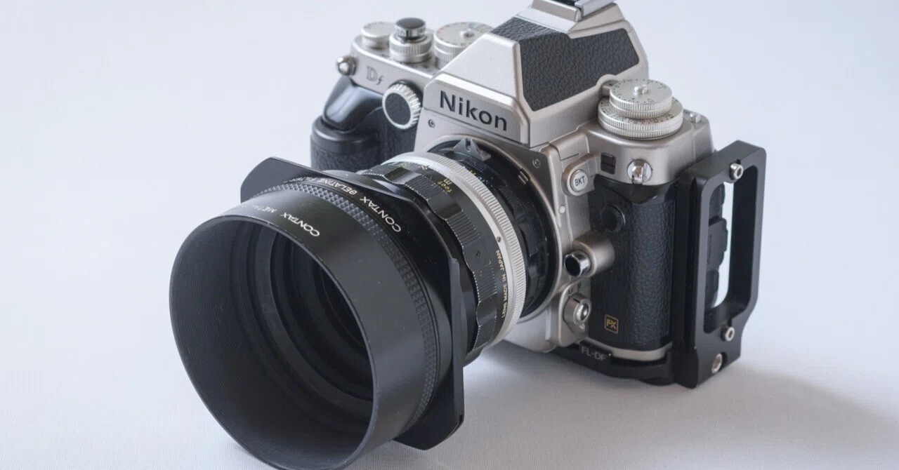 bPr27 CONTAX メタルフード 4 5 2点セット コンタックス カメラ