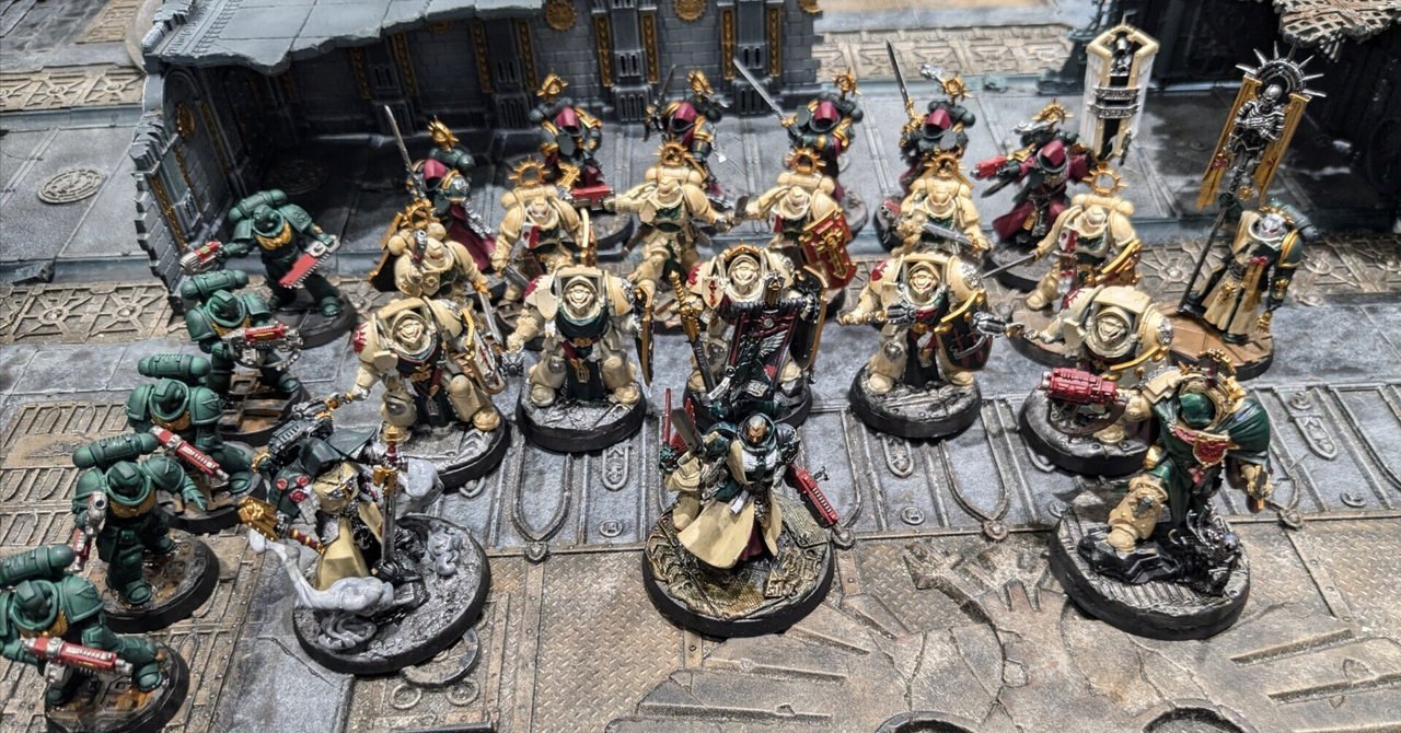 ウォーハンマー40k】ダークエンジェル1000ptバトルレポート|君 ウォーハンマー40k】ダークエンジェル1000ptバトルレポート|君