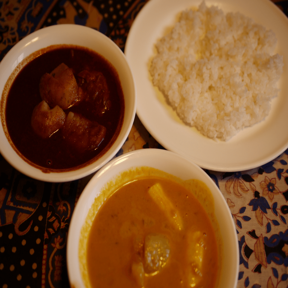 富山で食べた激辛カレー タージ・マハール富山本店｜日日是吉日