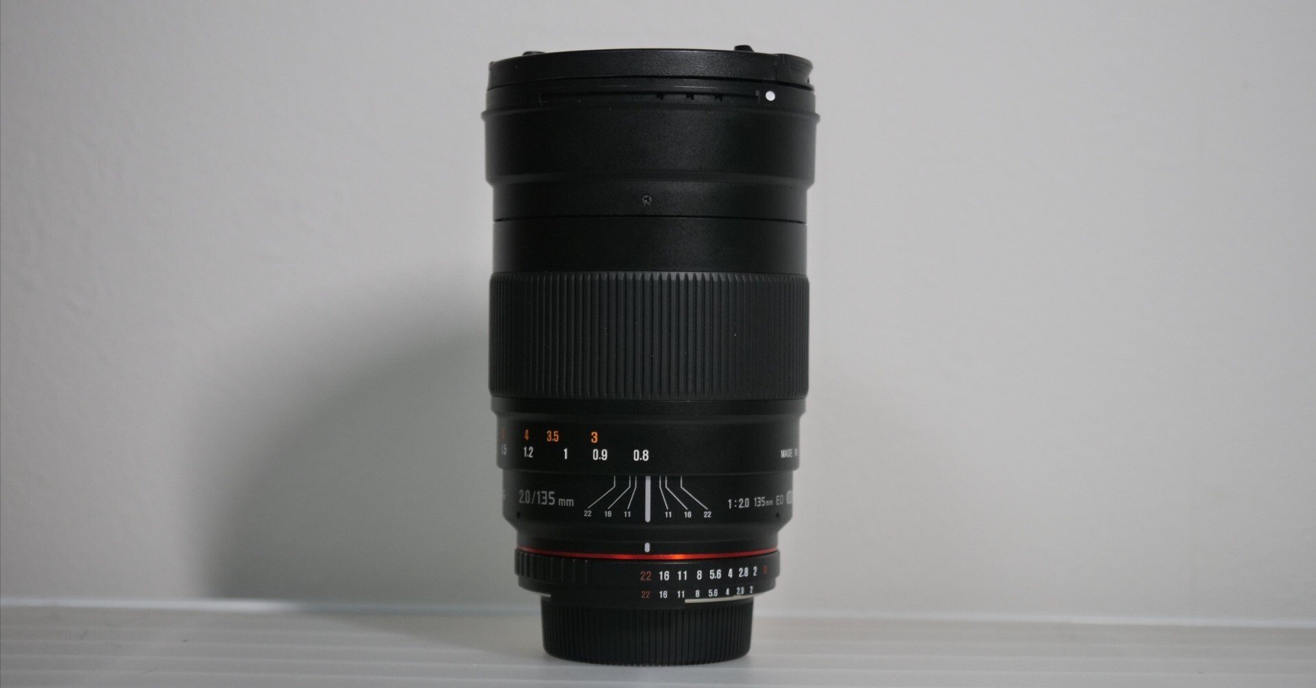 レンズレビュー】SAMYANG 135mm F2 ED UMC｜鷺