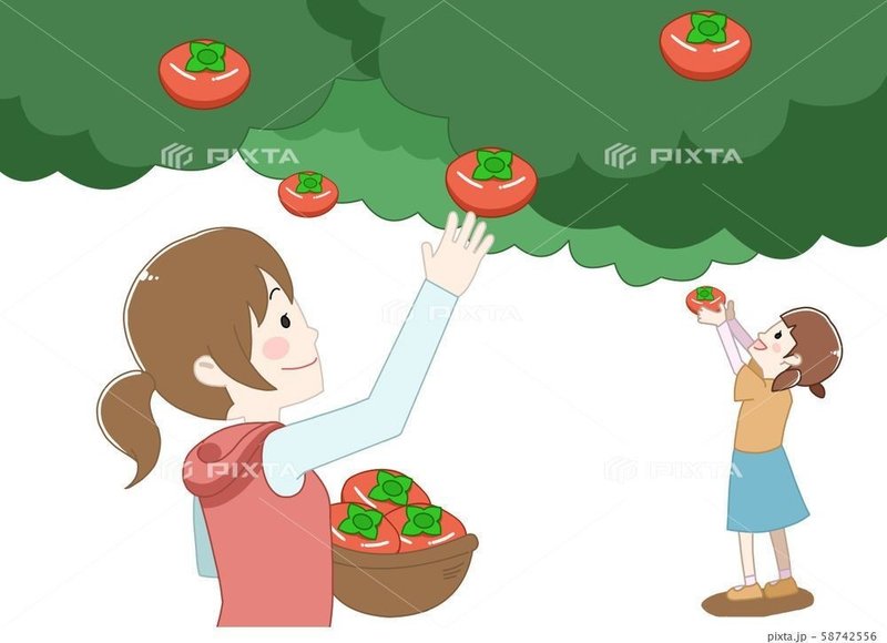 フルーツ狩りのイラストを更新しました 葉月はどぅき Note