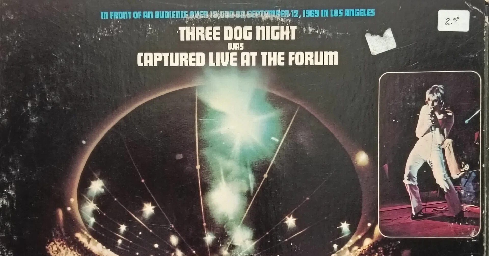 Captured Live at the Forum】(1969)Three Dog Night 人気急上昇中の