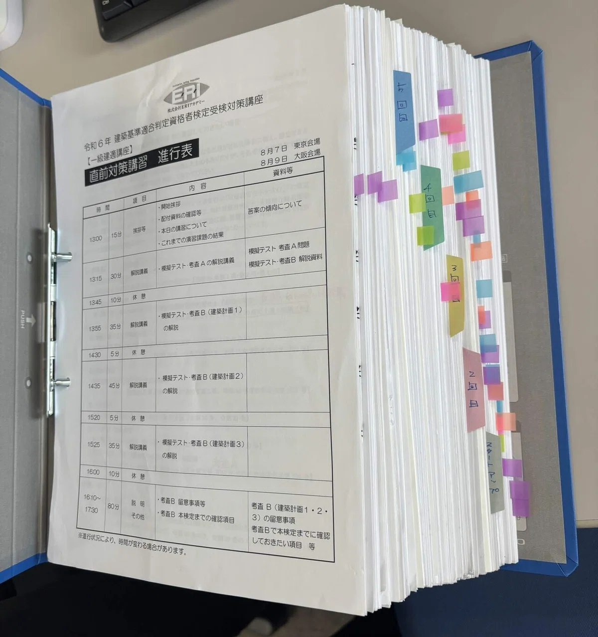 建築基準適合次判定資格者への合格ロードマップ～法令集の作成から問題 