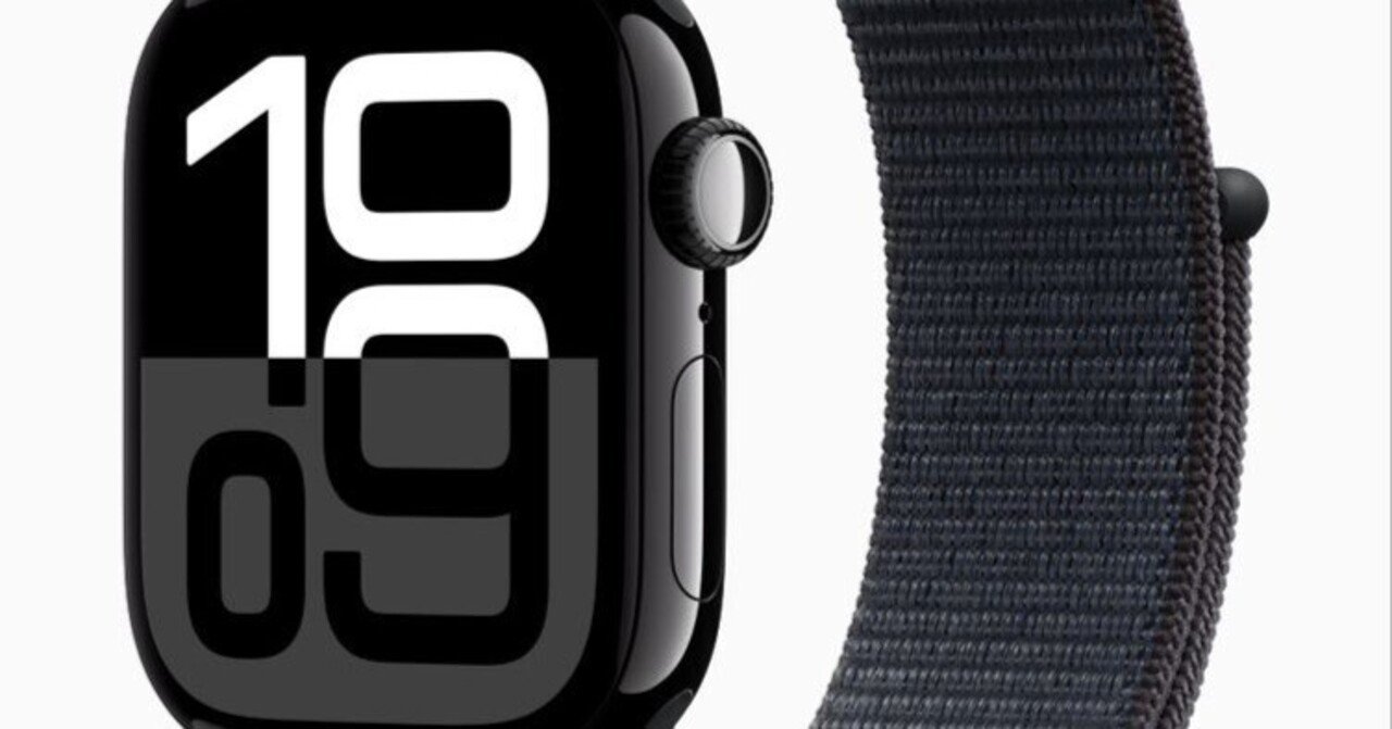 Apple Watch 10 GPS ジェットブラック 46mm　アルミニウム 1円 Apple Watch Series 10 GPSモデル 46mm ジェットブラック ブラック