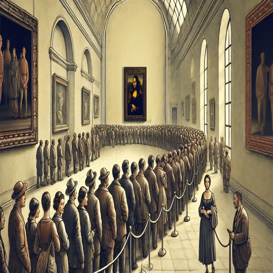 モナリザ」を見た人の数を推定してみよう｜Yuta Hoshino