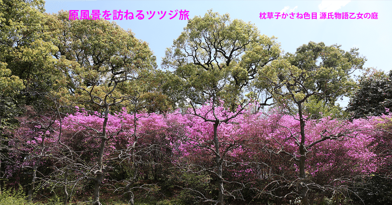 12．枕草子かさね色目 源氏物語乙女の庭｜sasayan