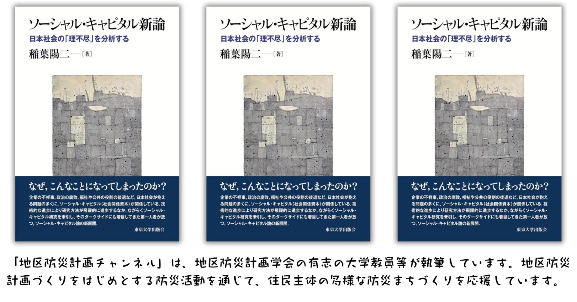第196回】【新刊】稲葉陽二「ソーシャル・キャピタル新論: 日本社会の