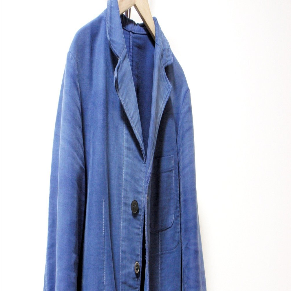 ラペルカラーのモールスキンの古着 | 50s DUMONT-D'URVILLE MOLESKIN