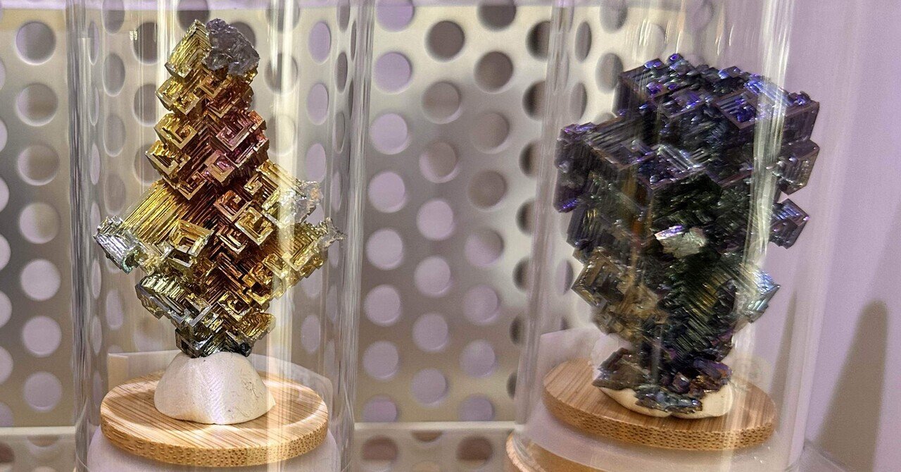 ビスマス結晶について｜虹の回廊