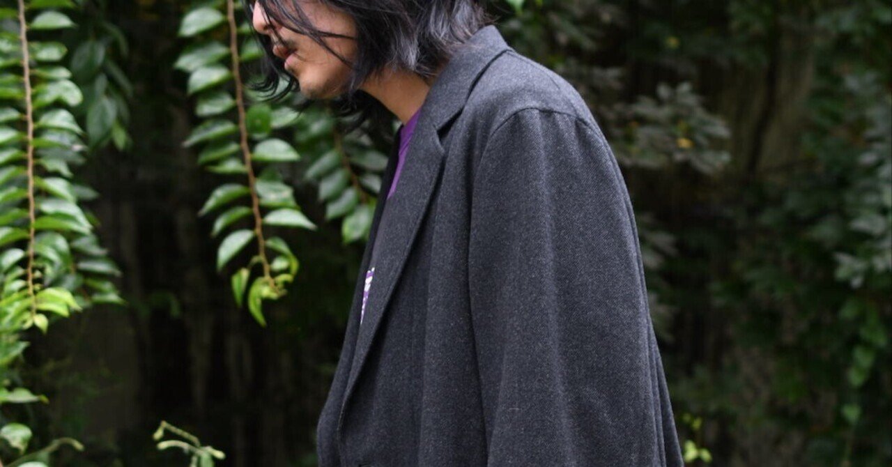 Cashmere flannel take easy jacket exclusive for nariwai