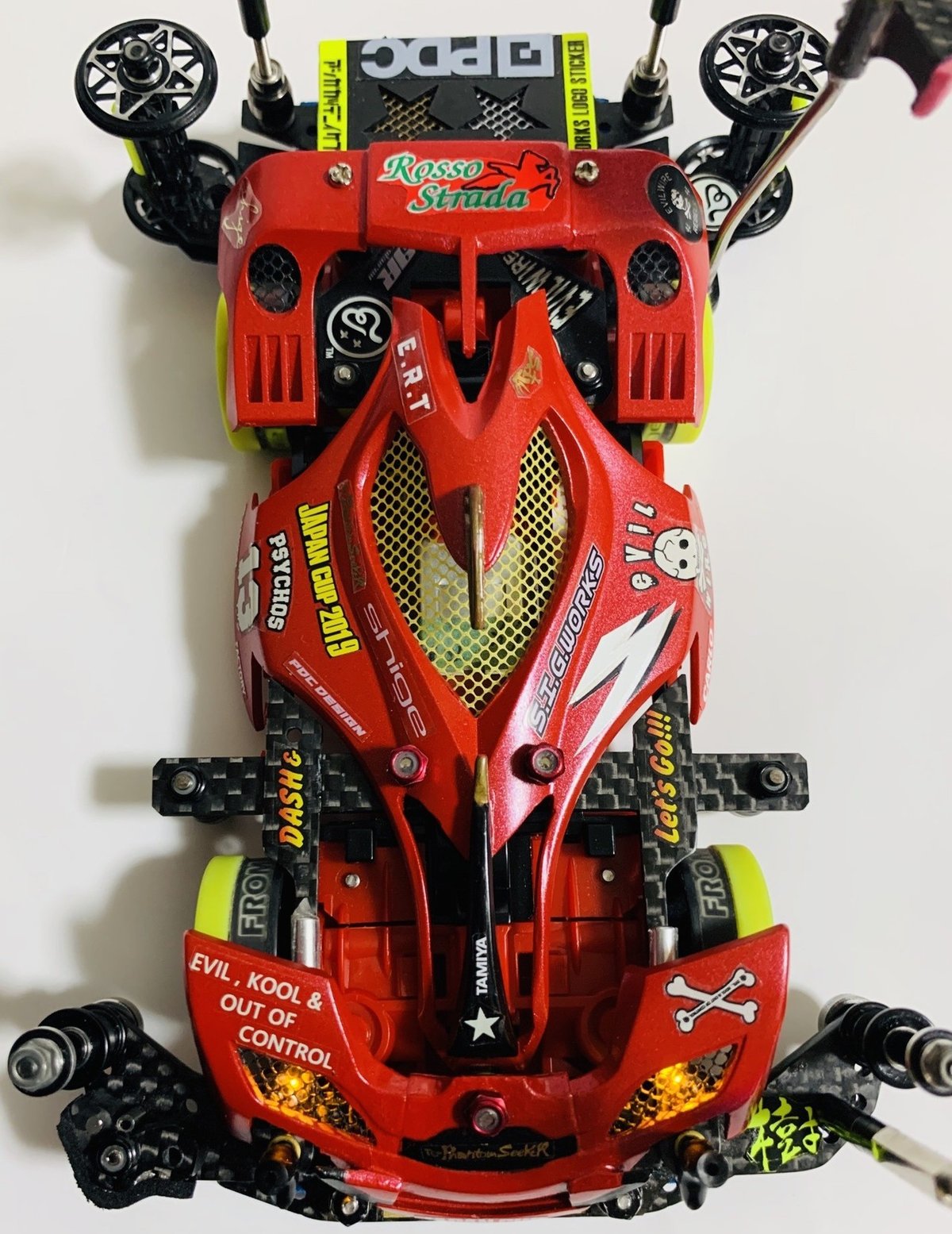 JC 2019final マシンは紅の閃光…｜shigeのmini4wd放浪記