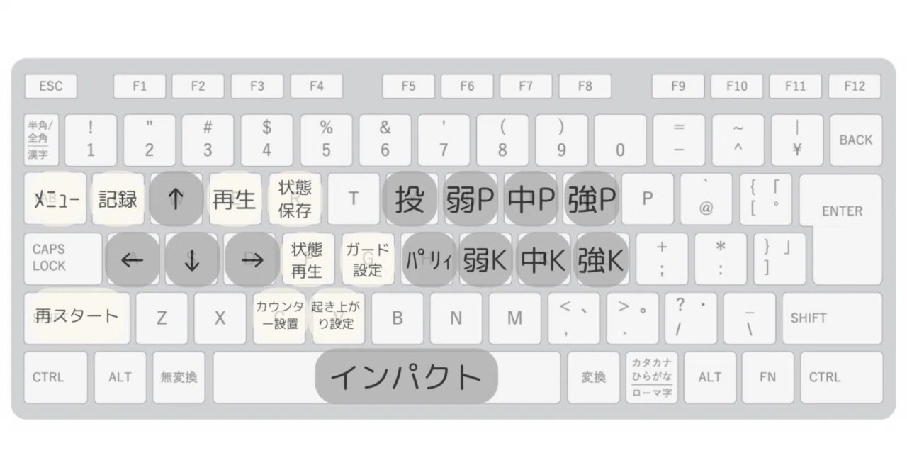 スト6攻略】MR2000キーボード勢のクラシック操作：キー設定と