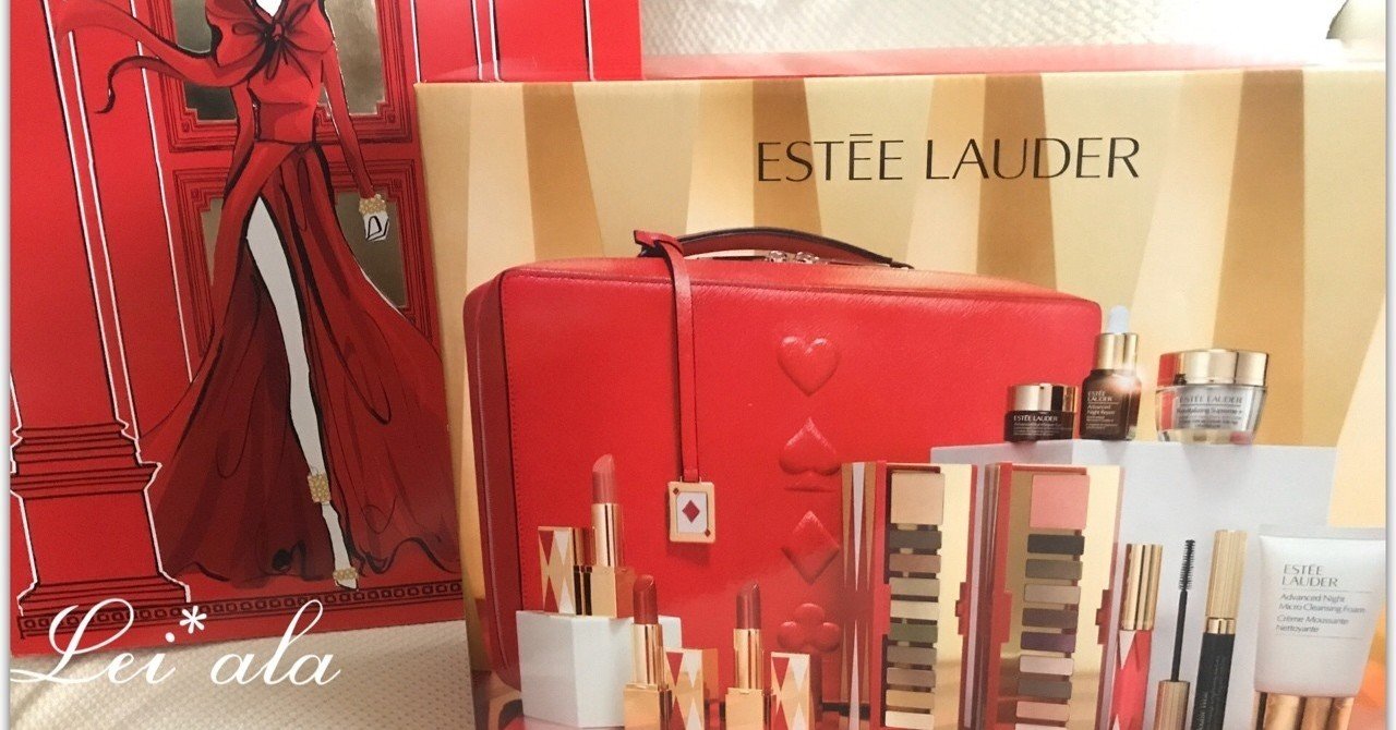 クリスマスコフレ 届いたのでご紹介します 香妃 lei ala note