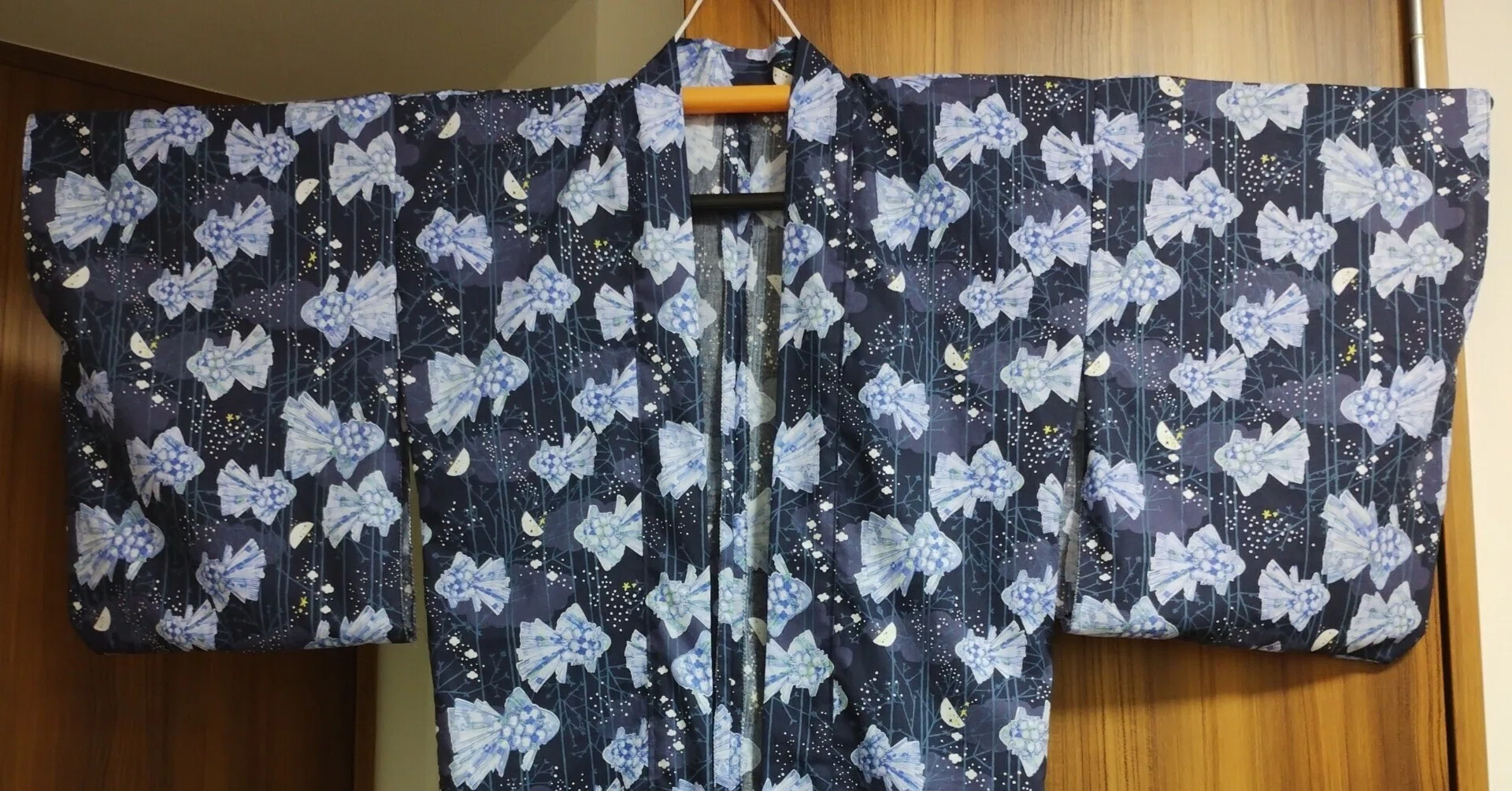 洋服生地で羽織を自作してみた｜白豆腐 着物×推し活