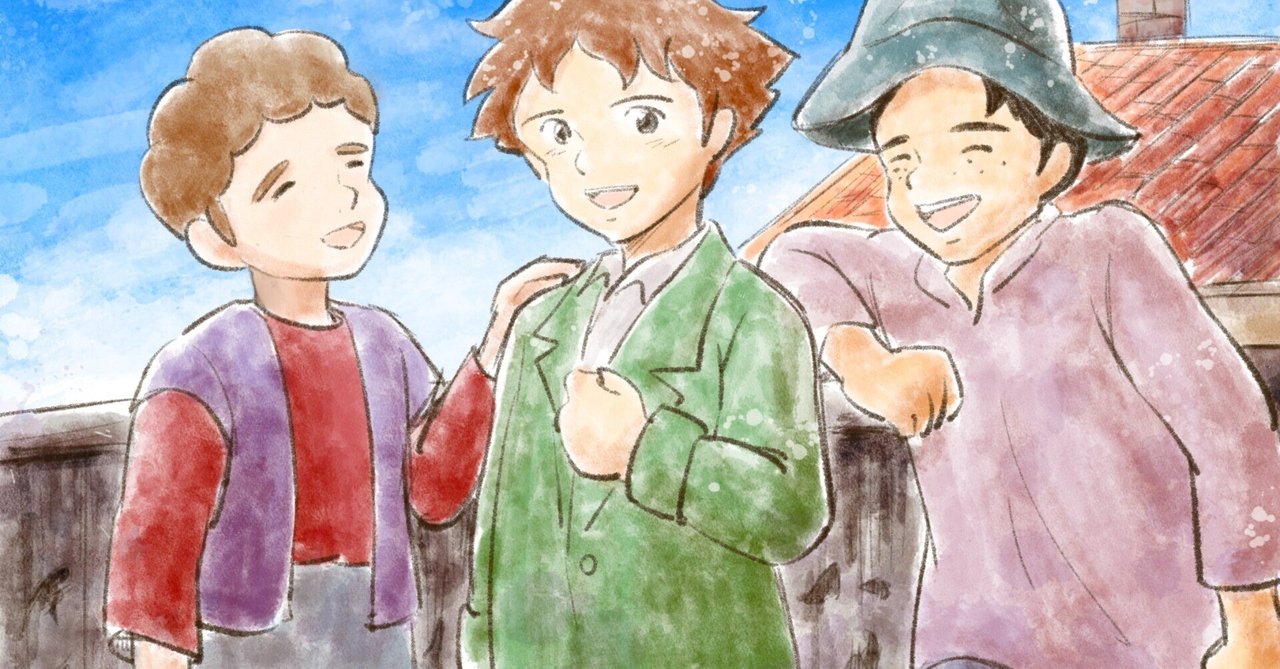 セル画 ロミオの青い空 ビアンカ アルフレド 貴族時代 セル画 ロミオの