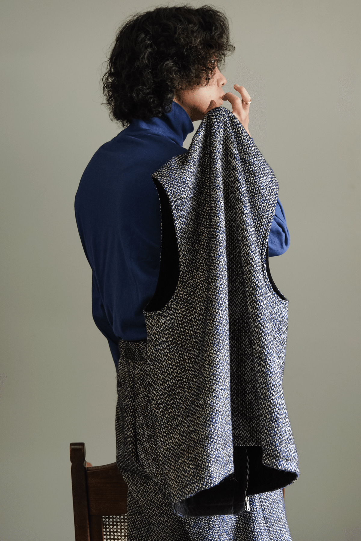 パンツ BISOWN MIXTWEED EASY SLACKS 力強く、美しい②｜y_s_k117