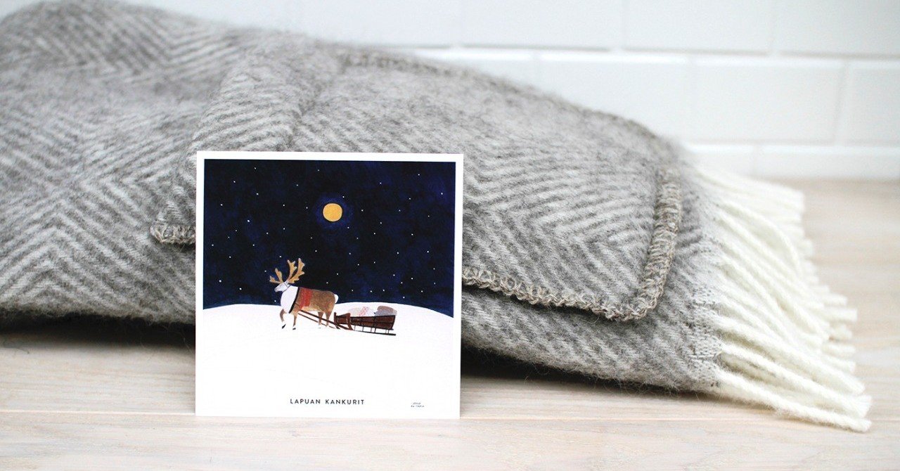 Events 秋山花さんのクリスマスカード Lapuan Kankurit 表参道 Note