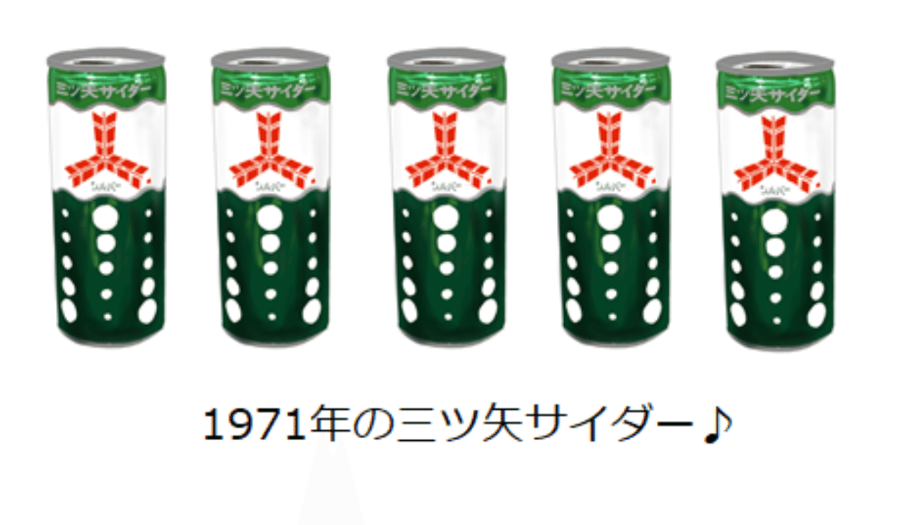 昭和の懐かしい緑の缶 三ツ矢サイダー トロッコ Note 昭和の懐かしい緑の缶 三ツ矢サイダー トロッコ Note