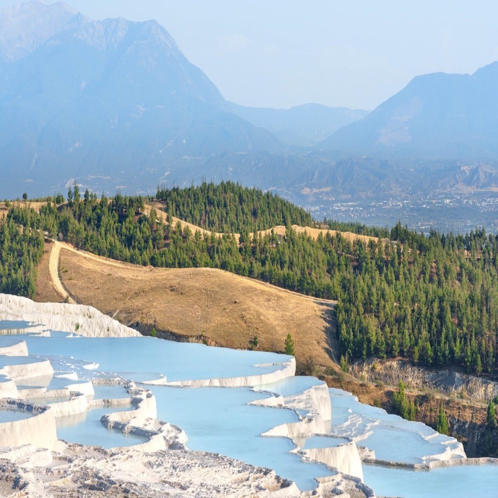 トルコツアー備忘録②パムッカレの石灰棚へ｜やしき