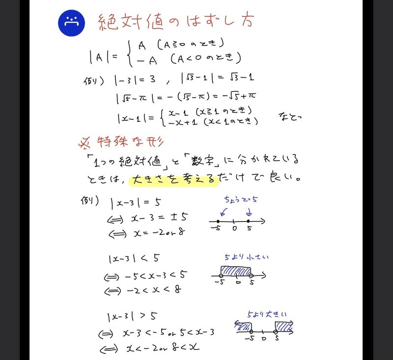 高校数学無料問題集 数 第１章 数と式 不等式と絶対値 桝 ます Note