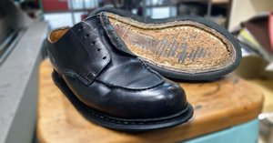 パラブーツ　シャンボード　カフェ　オールソール交換済　　6.5 3 Resoled/ソール交換】Paraboot CHAMBORD/パラブーツ・シャンボード