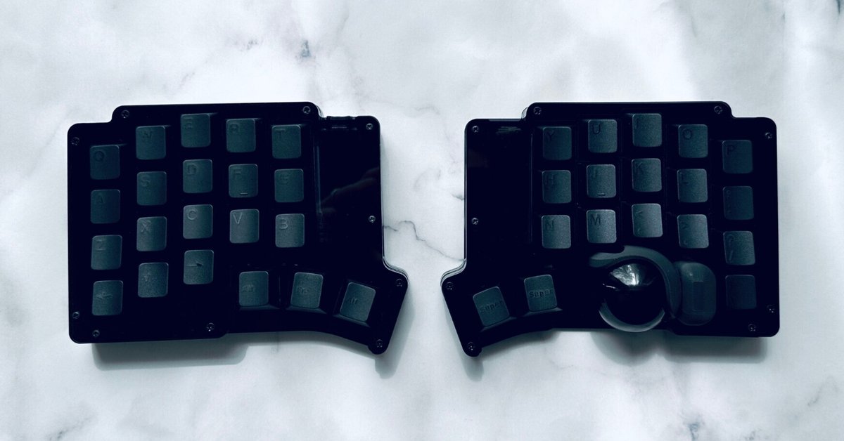 トラックボール付きキーボード「Keyball39」1ヶ月使ってみての