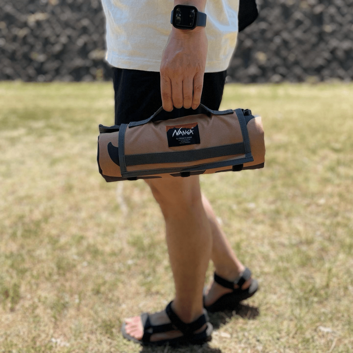 ギア紹介#45〕NANGA×FREAK'S STOREレジャーシート｜めがねCAMP