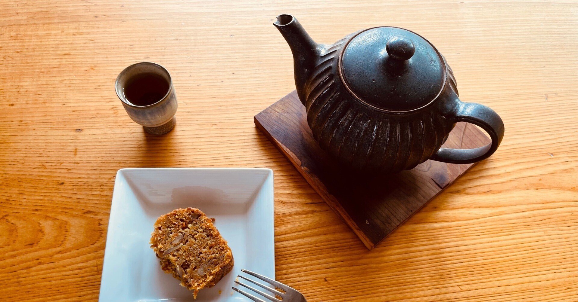 岩井窯 山本教行 カップ＆ソーサー 民藝