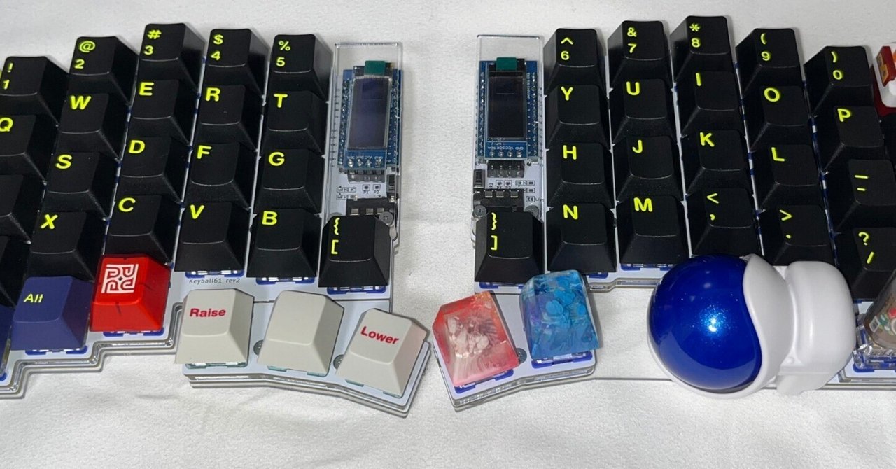 はんだ付け完全未経験者がKeyball61を作った件（＋α）について｜Ball