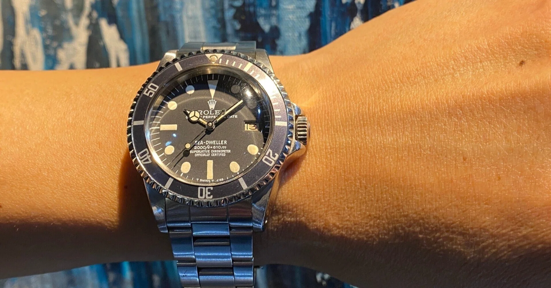 コレクターズアイテム！シードゥエラー 1665 レイルダイヤル 78年 