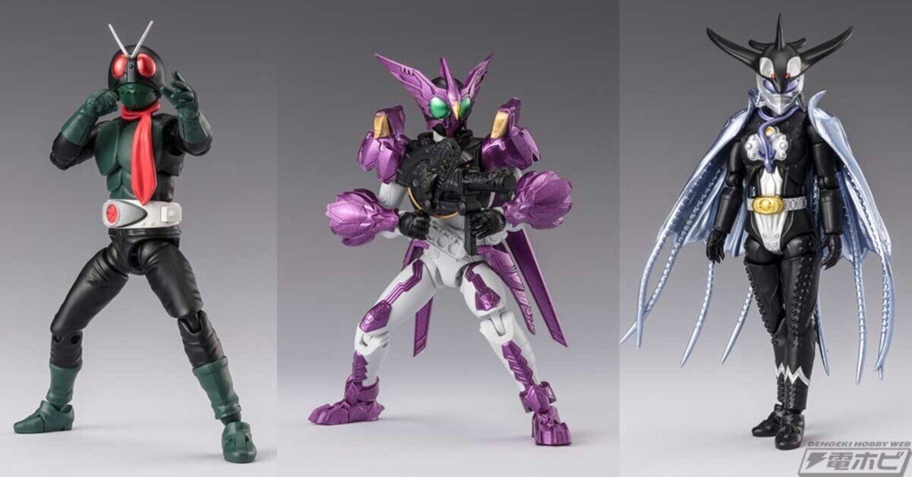 食玩アクションフィギュア「掌動-XX」最終弾となる第10弾ラインナップ