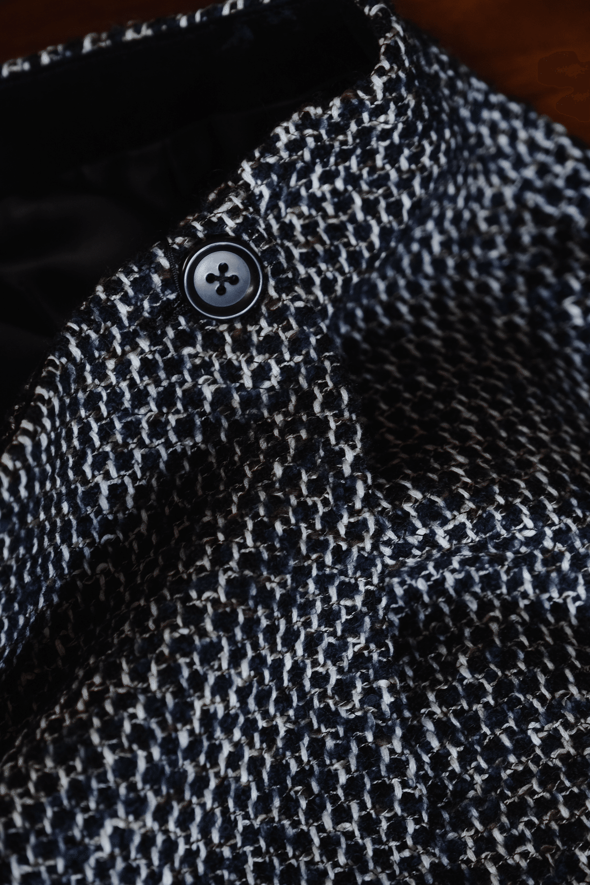 【美品】BISOWN MIXTWEED SHORT ZIP BLOUSON 力強く、美しい（別注）｜y_s_k117