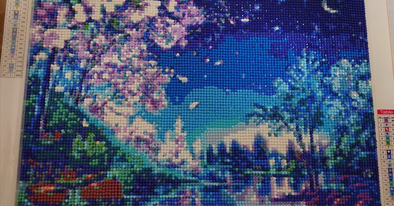 中級 フル ダイヤモンドアート キット ビーズ刺繍 海 海岸 ヒトデ