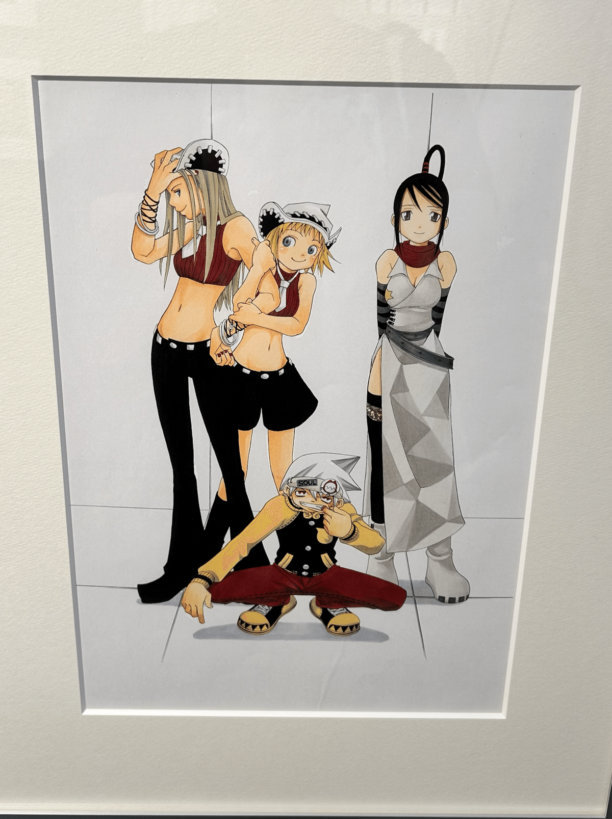 ソウルイーター展　ソウルイーター　限定　Tシャツ 2XLsize　原画展 SOUL EATER 原画Tシャツ マカ＆ソウル: キャラグッズ｜bones