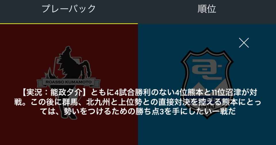19明治安田生命j3リーグ第28節ロアッソ熊本対アスルクラロ沼津の見どころを紹介 能政夕介 Nose Yuusuke Note