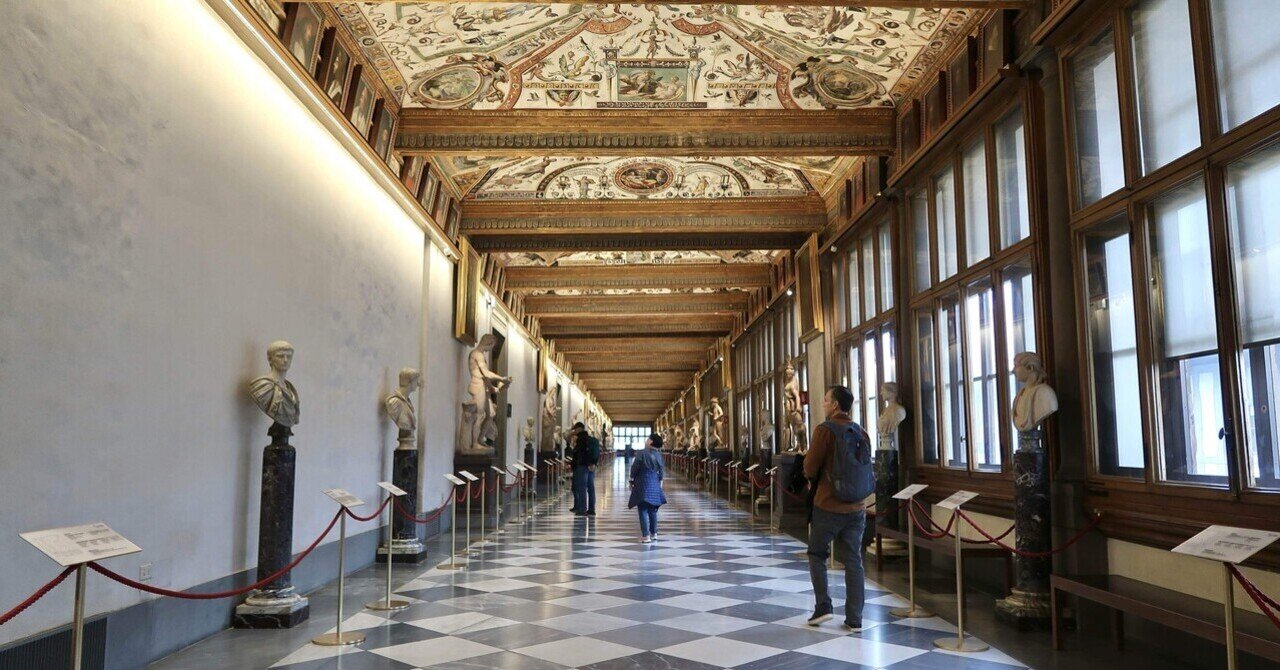 イタリア旅行記🇮🇹6日目:フィレンツェ①】空いてるウッフィツィ