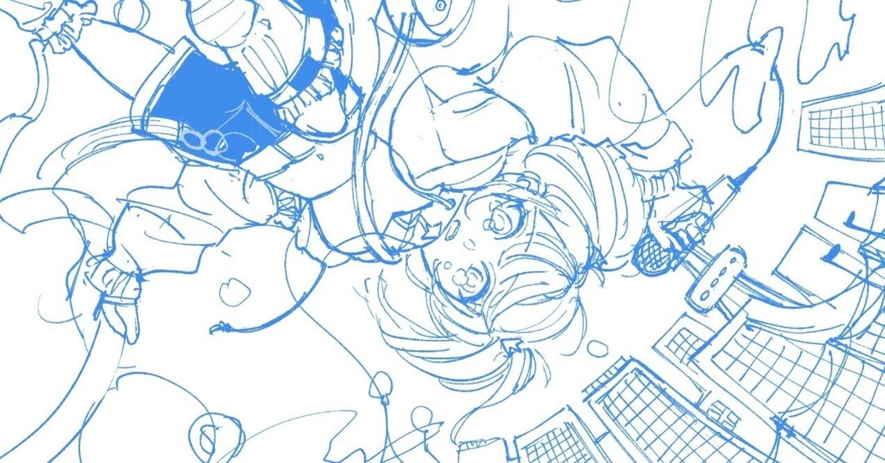 制作過程】MV一枚絵作るまで｜はな